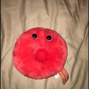 ❤️SOLD❤️ Giant Red Blood Cell Plush Toy